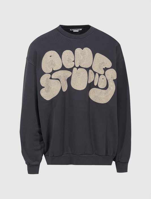 CREWNECK LOGO SWEATER - A Ma Maniere