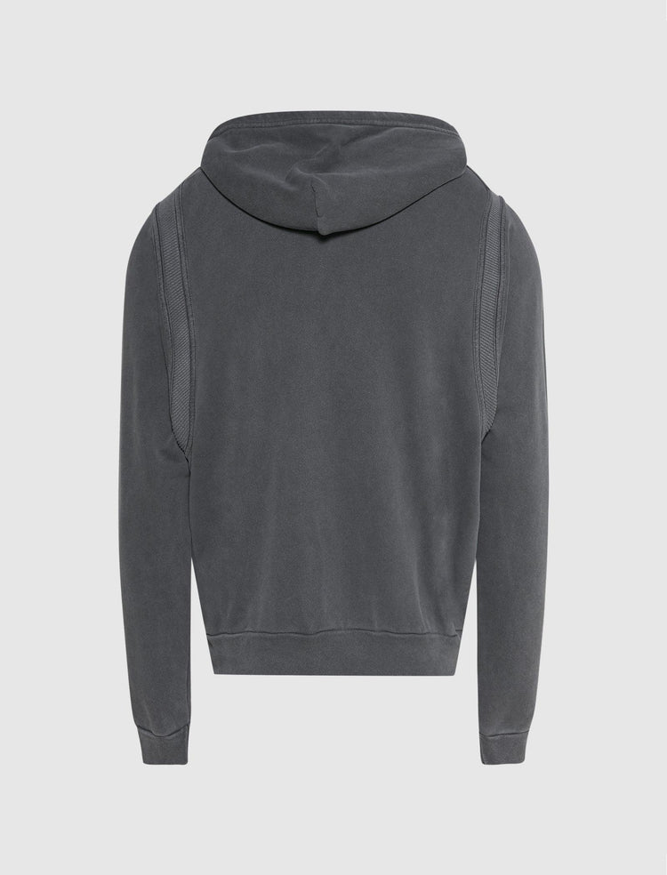 CROSS THERMAL HOODIE - A Ma Maniere