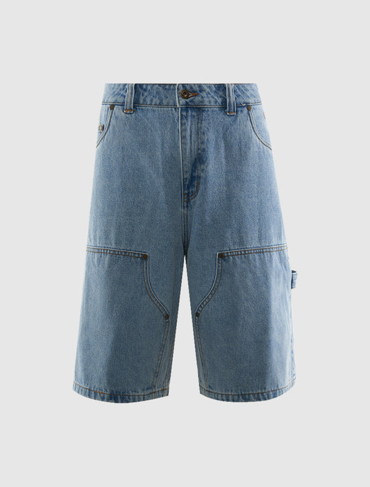 DENIM CARPENTER SHORT