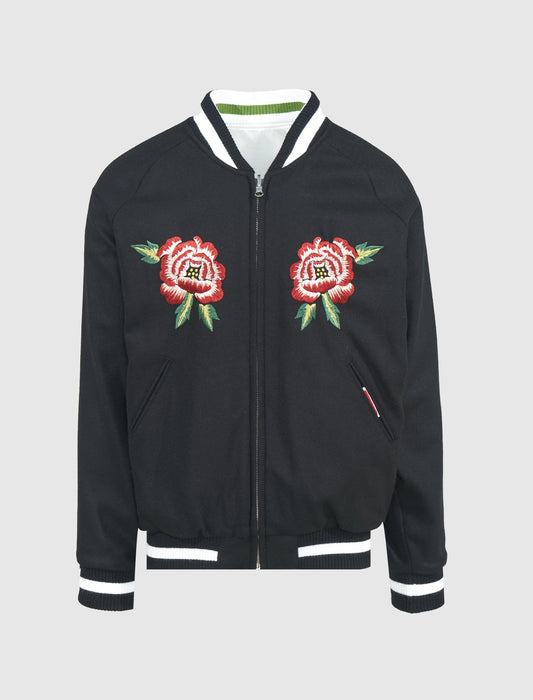 REVERSIBLE BOMBER JACKET