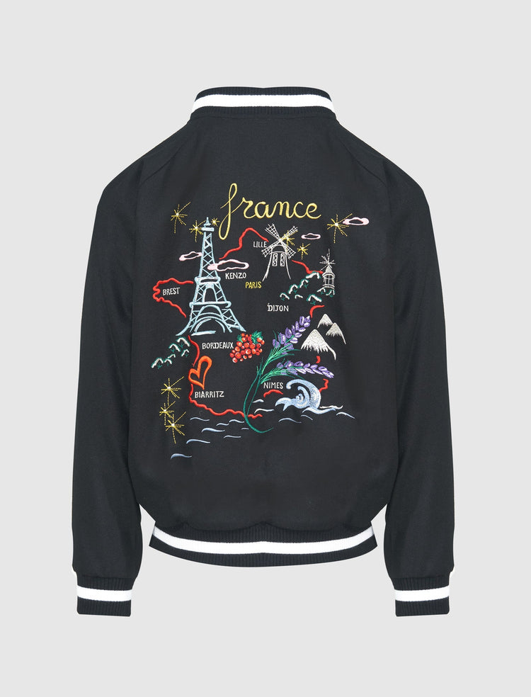REVERSIBLE BOMBER JACKET