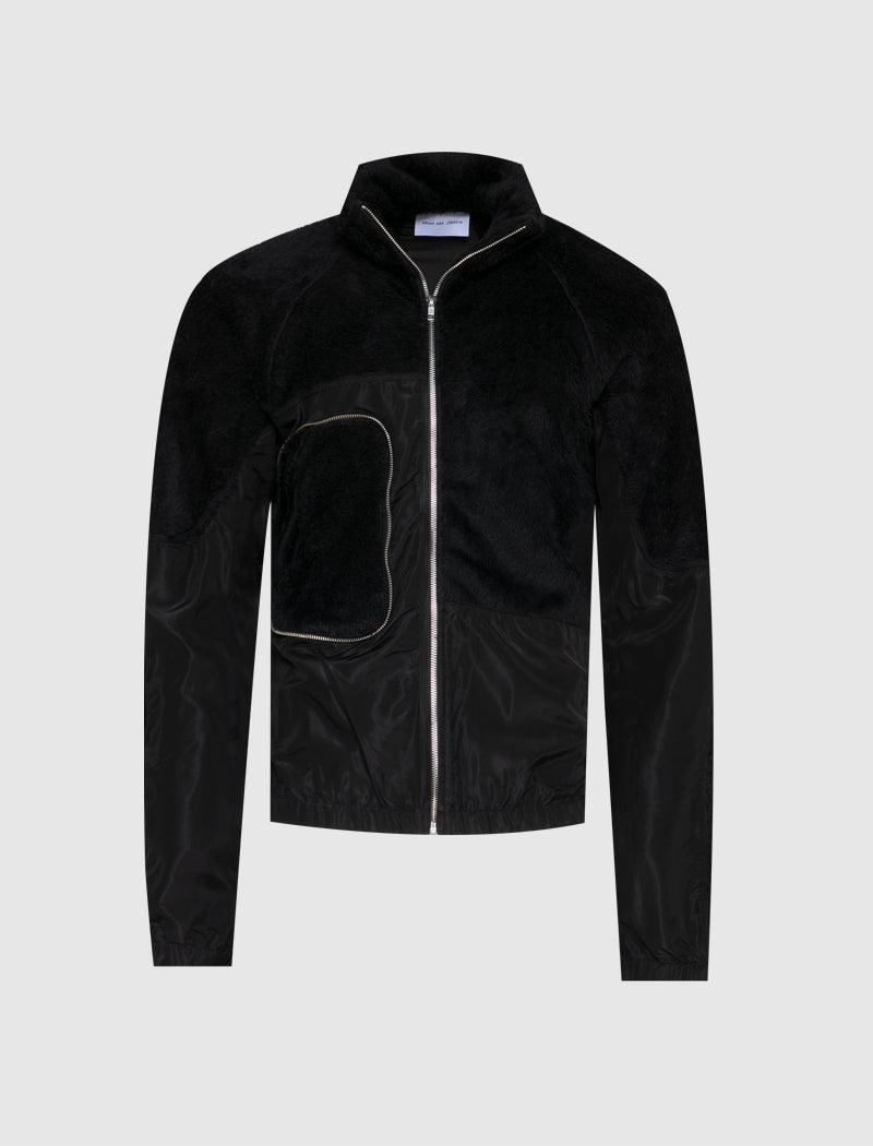 FLEECE TRACK JACKET - A Ma Maniere