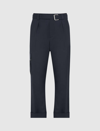 CROPPED CARGO TROUSERS - A Ma Maniere