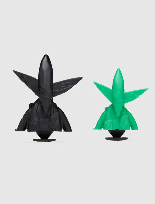 FUTURA JIBBITZ 2 PACK "BLACK/GREEN"