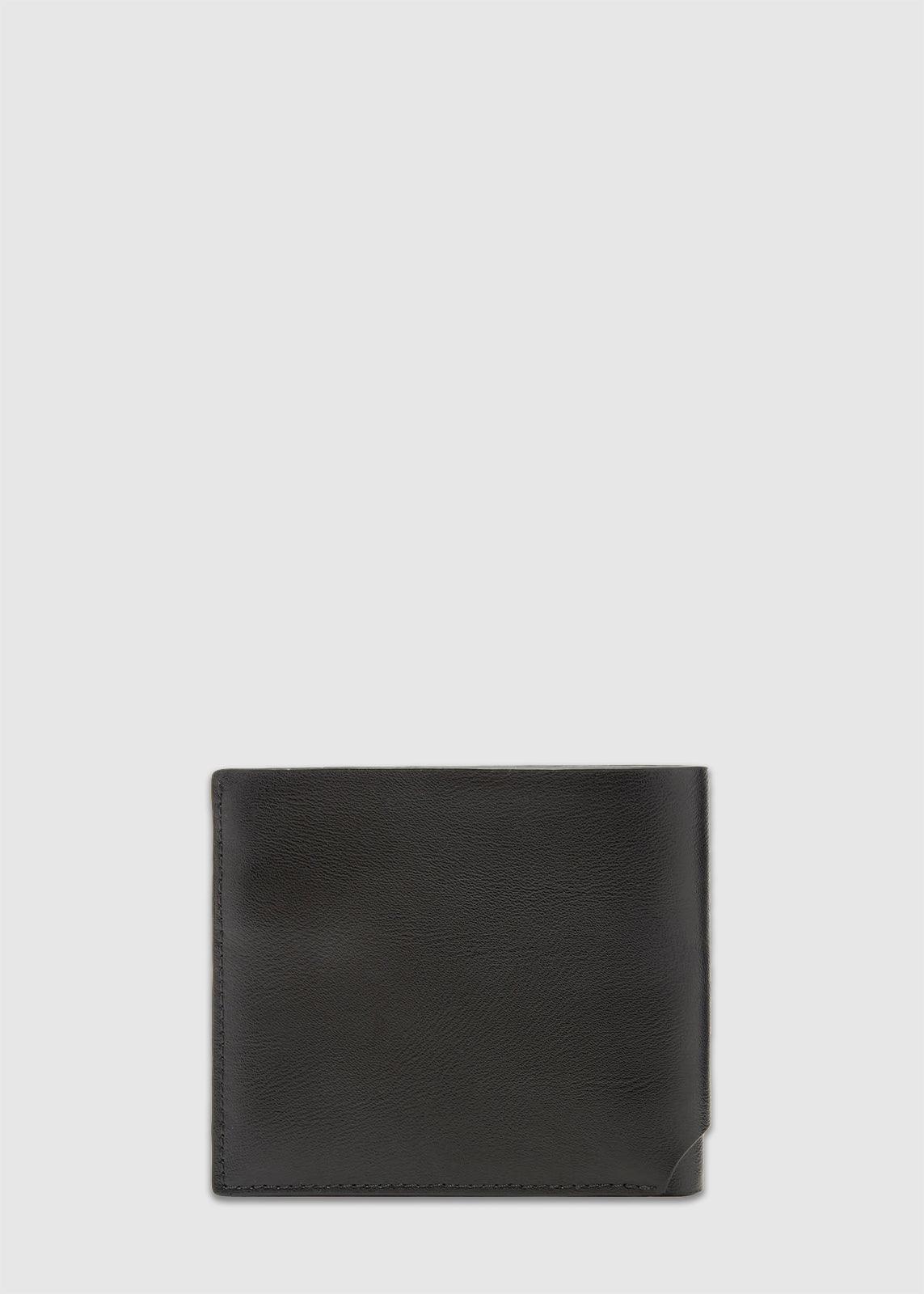 KENZO: FOLDED WALLET [BLACK] - a-ma-maniere
