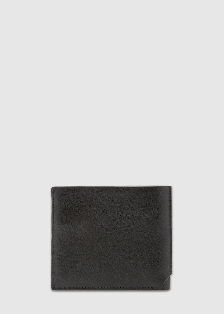 KENZO: FOLDED WALLET [BLACK] - a-ma-maniere
