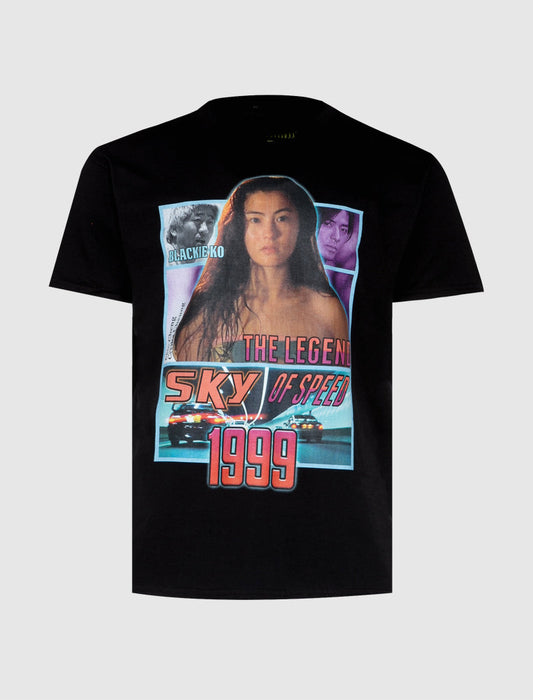 RAW EMOTIONS: LEGEND OF SPEED TEE [BLACK]