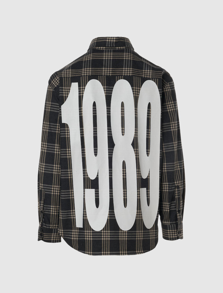 LOGO FLANNEL SHIRT