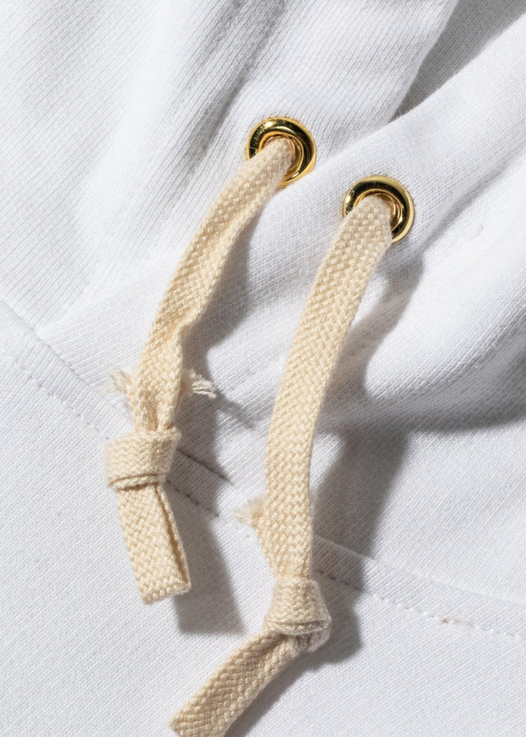 CASABLANCA: IDEALISTE HOODIE [WHITE] - A Ma Maniere