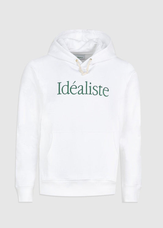 CASABLANCA: IDEALISTE HOODIE [WHITE] - A Ma Maniere