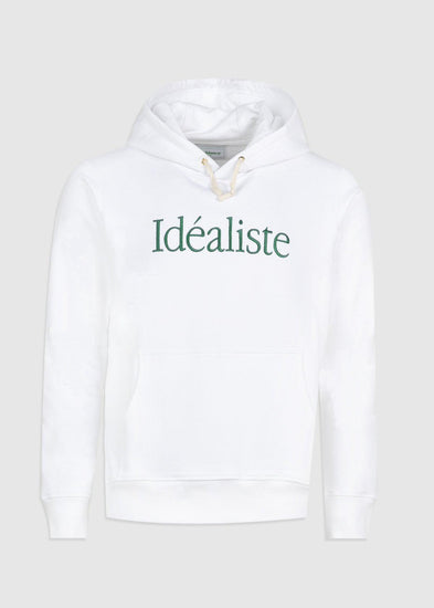 CASABLANCA: IDEALISTE HOODIE [WHITE] - A Ma Maniere