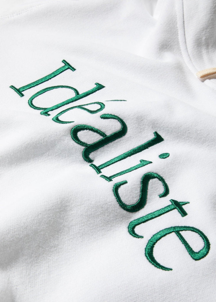 CASABLANCA: IDEALISTE HOODIE [WHITE] - A Ma Maniere