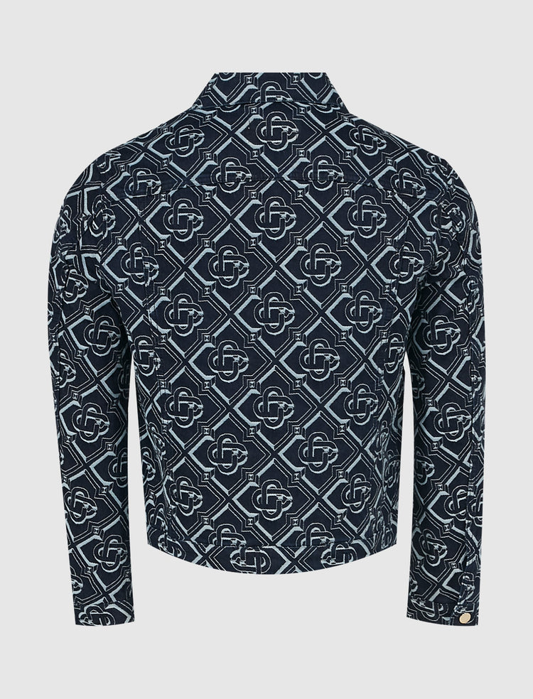 MONOGRAM DENIM JACKET