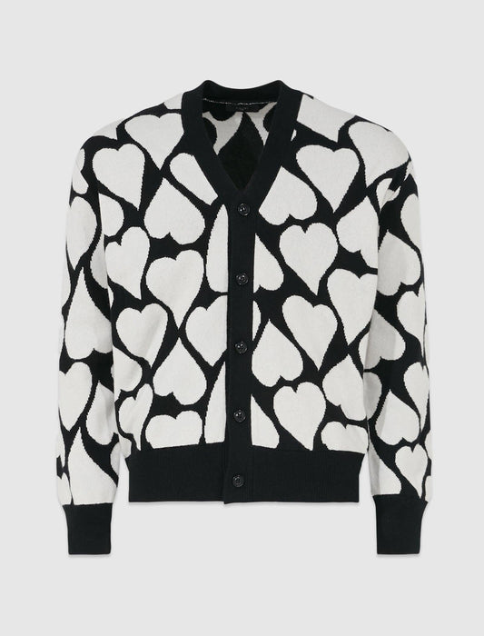 HEARTS CARDIGAN - A Ma Maniere