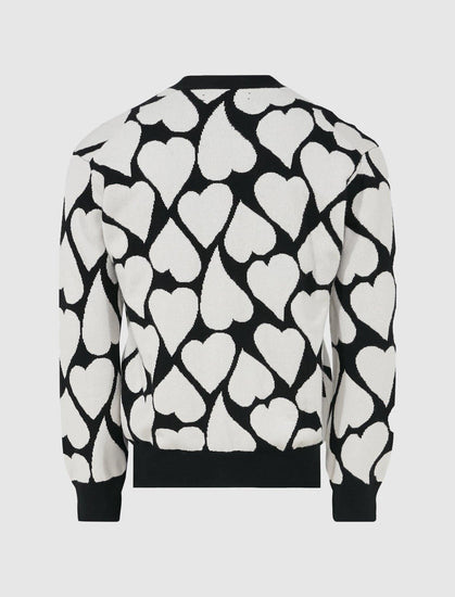 HEARTS CARDIGAN - A Ma Maniere