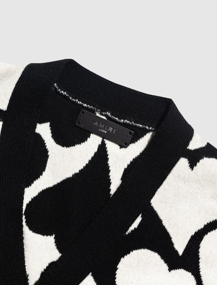 HEARTS CARDIGAN - A Ma Maniere