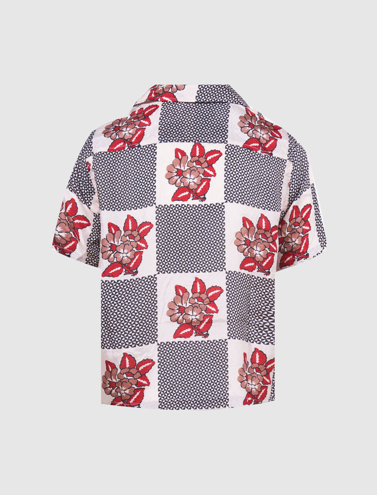 CHECKER BLOOM SHIRT