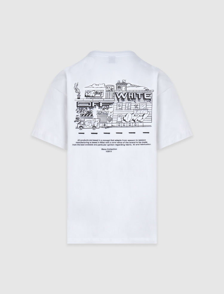 GRAFFITI ZINE SLIM TEE