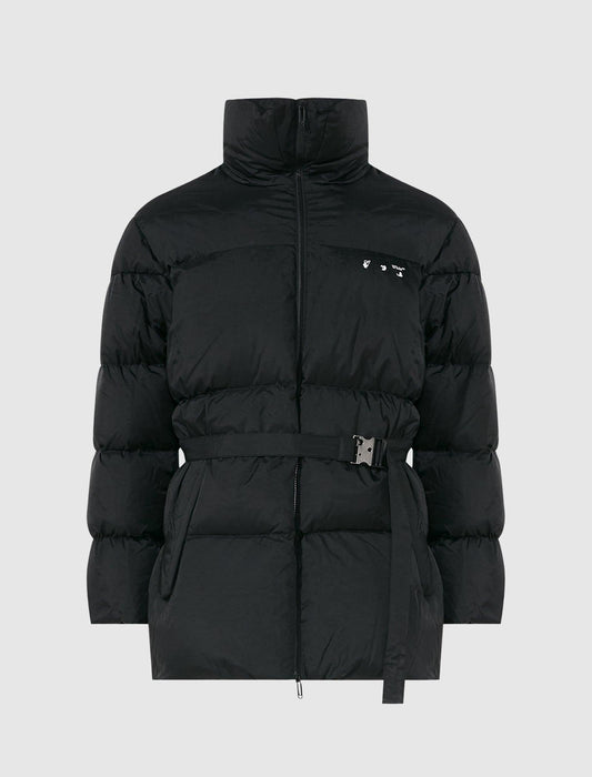 TUCK DETAIL PUFFER JACKET