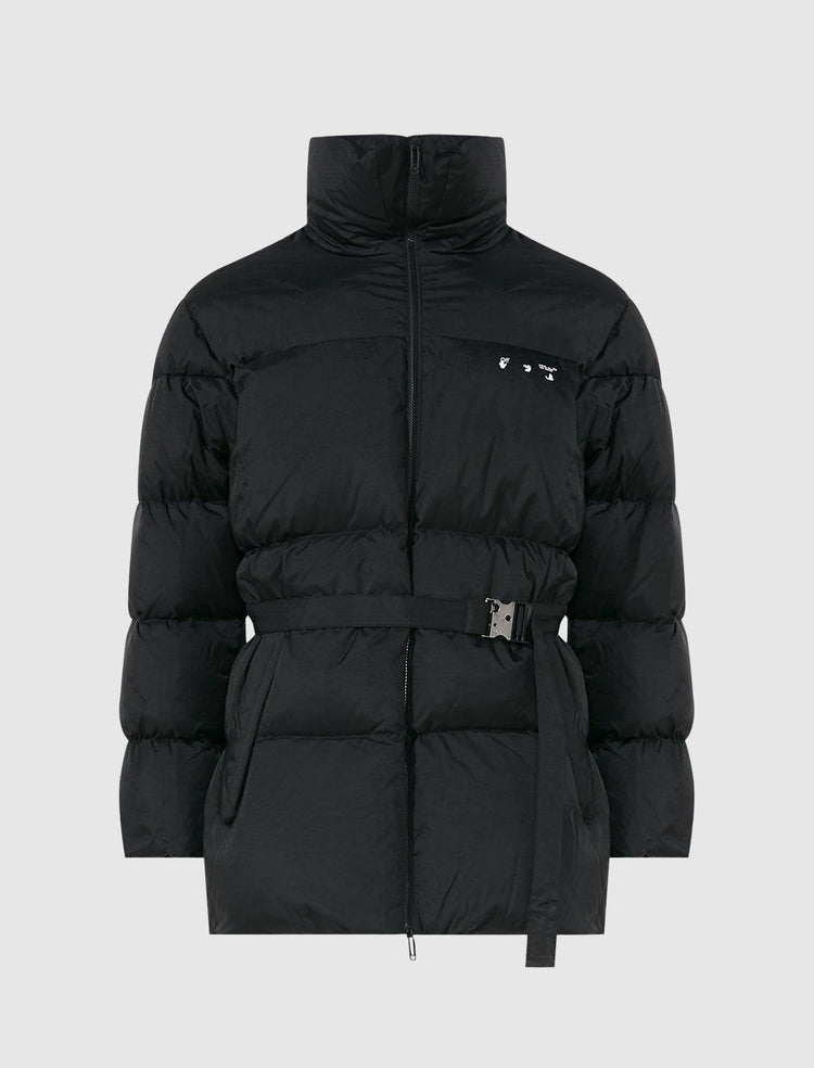 TUCK DETAIL PUFFER JACKET