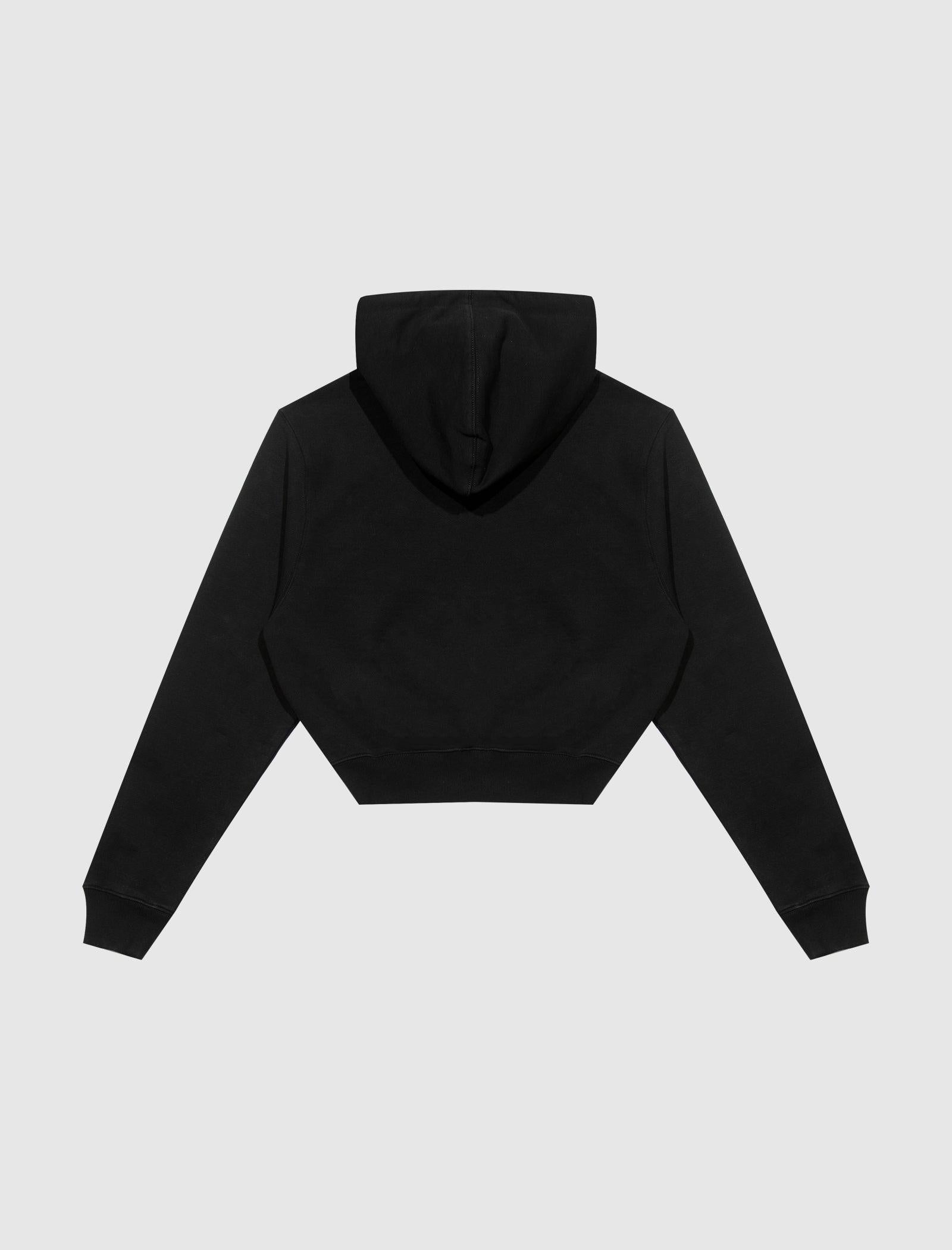 WOMENS RAINBOW CROP HOODIE - A Ma Maniere