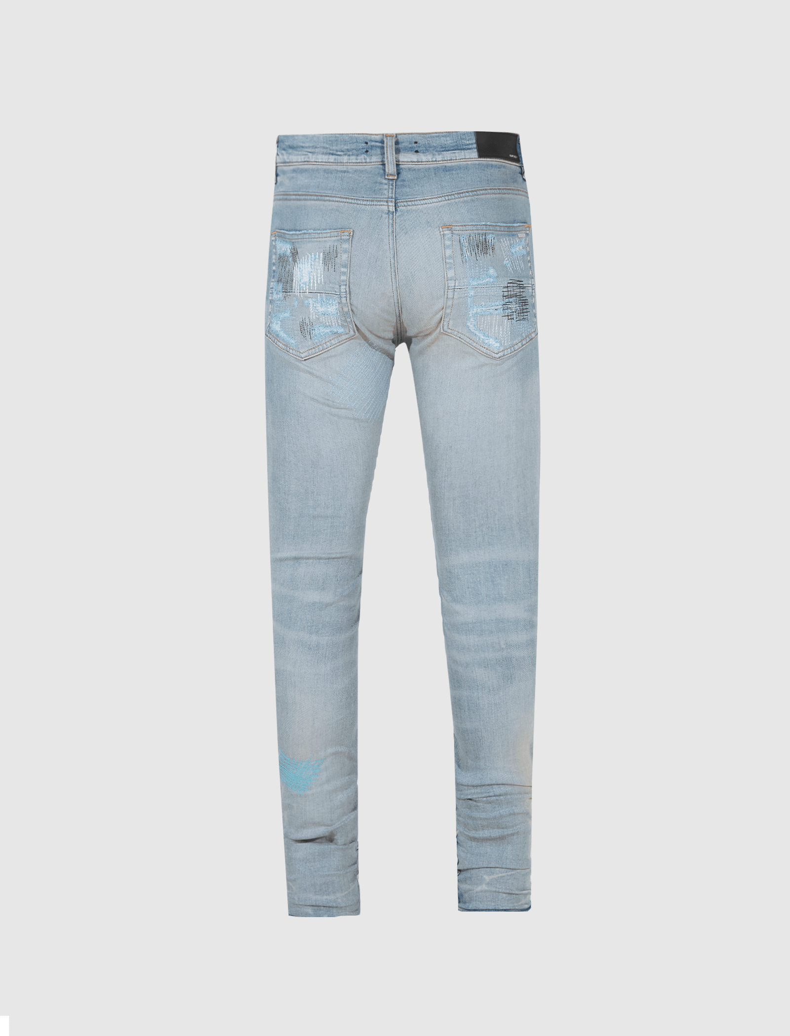 ALL OVER REPAIR DENIM - A Ma Maniere