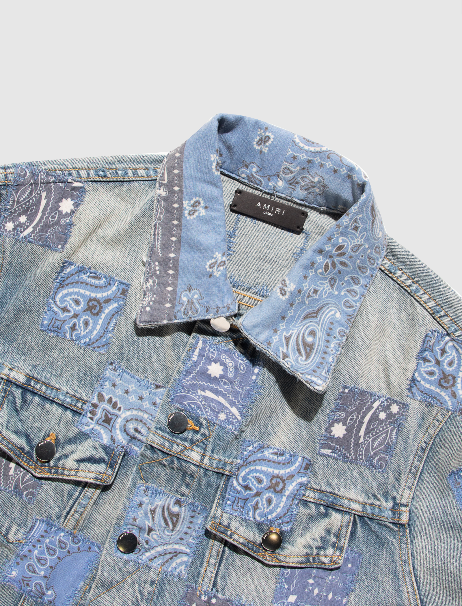 BANDANA CHECK SHIRT - A Ma Maniere