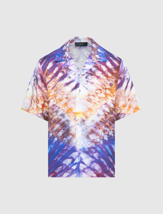 TIE DYE BOWLING SHIRT