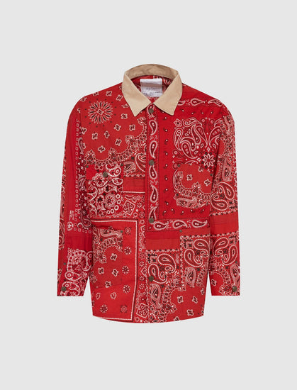 BANDANA BURN COAT - A Ma Maniere