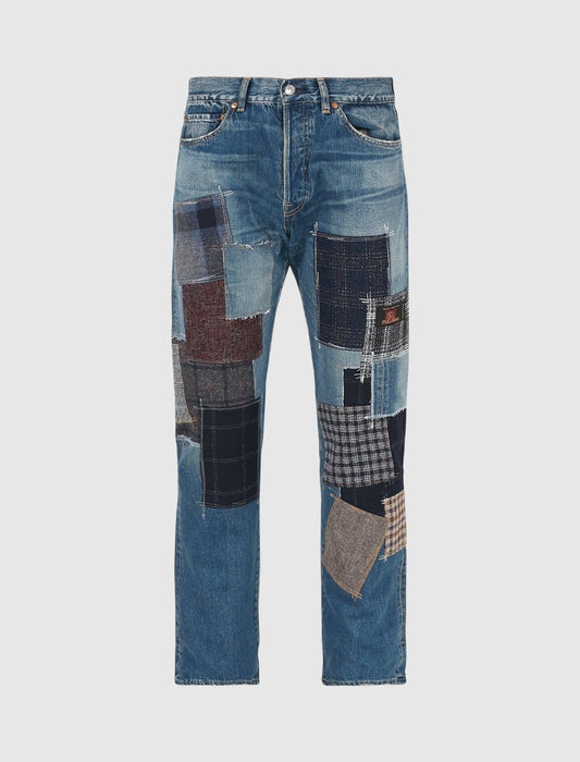 CDG PATCH DENIM JEANS - A Ma Maniere