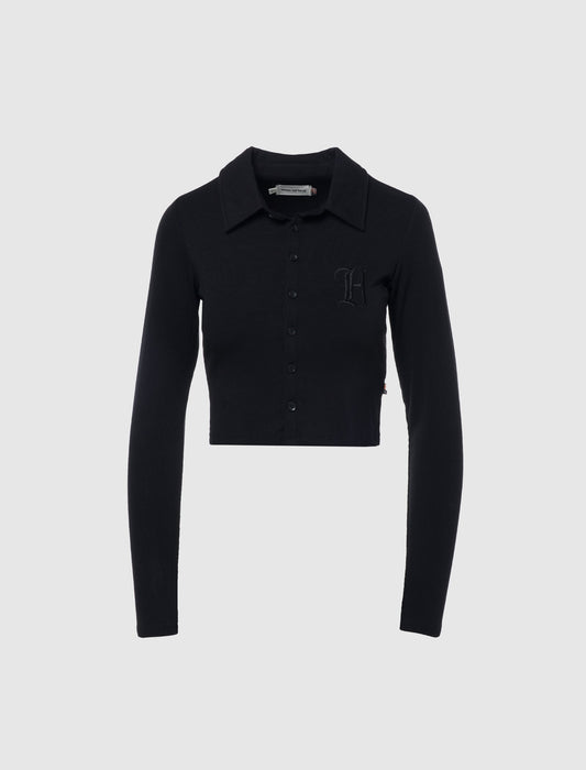 WOMEN'S LONG SLEEVE BUTTON DOWN