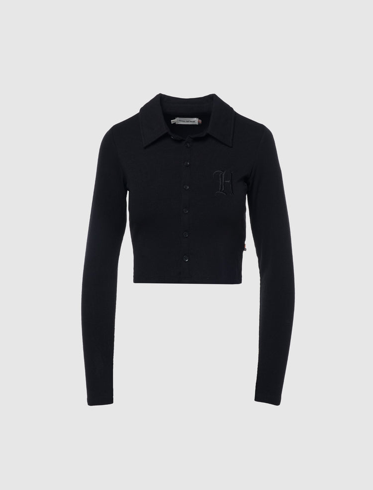 WOMEN'S LONG SLEEVE BUTTON DOWN