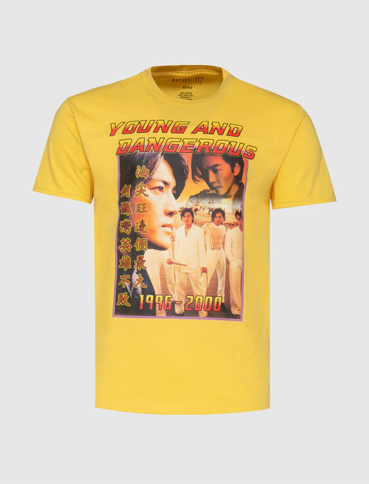 RAW EMOTIONS: YOUNG DANGEROUS TEE [YELLOW]