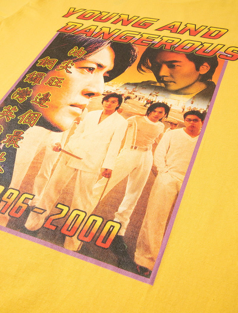 RAW EMOTIONS: YOUNG DANGEROUS TEE [YELLOW]
