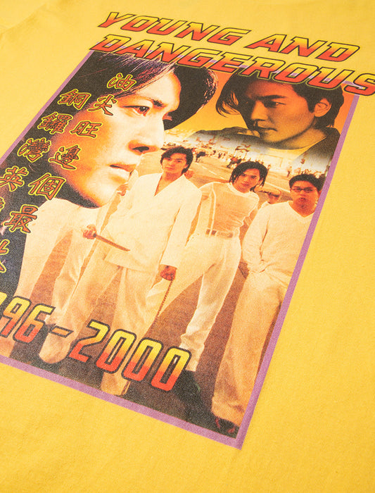 RAW EMOTIONS: YOUNG DANGEROUS TEE [YELLOW]
