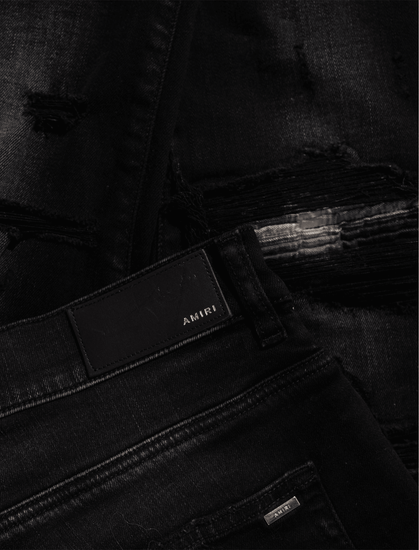 PLAID THRASHER JEAN - A Ma Maniere