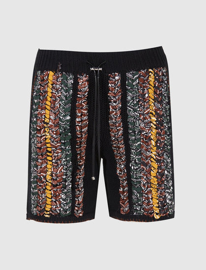 BRAIDED BANDANA SHORTS - A Ma Maniere